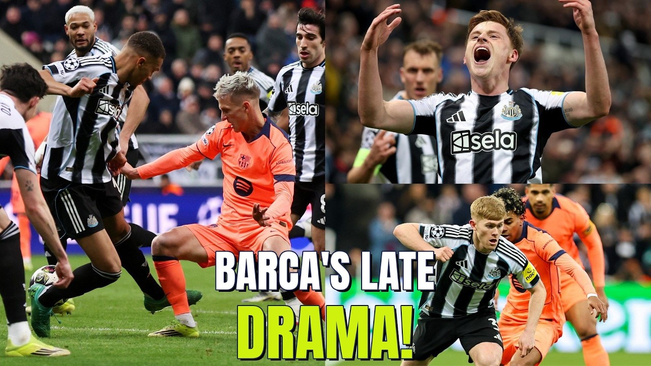 Barca's CL Drama! Newcastle vs Barcelona Thriller & More!