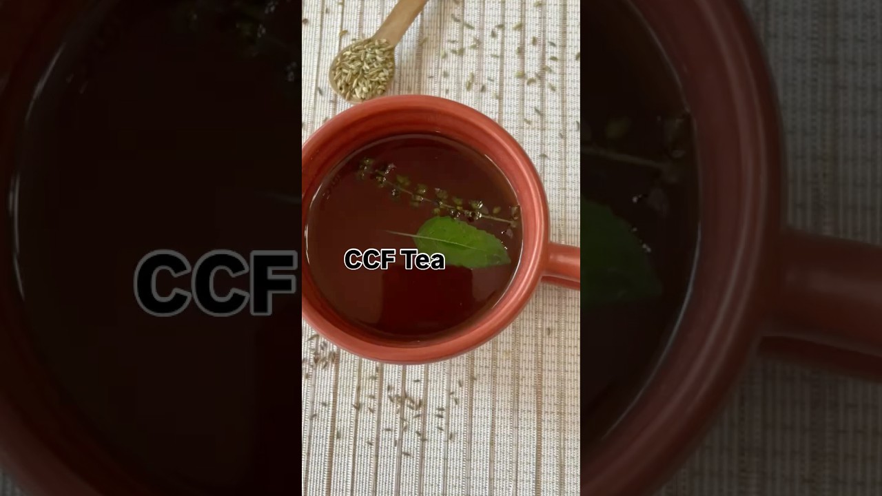 CCF tea for bloating #ccftea #herbaltearecipe