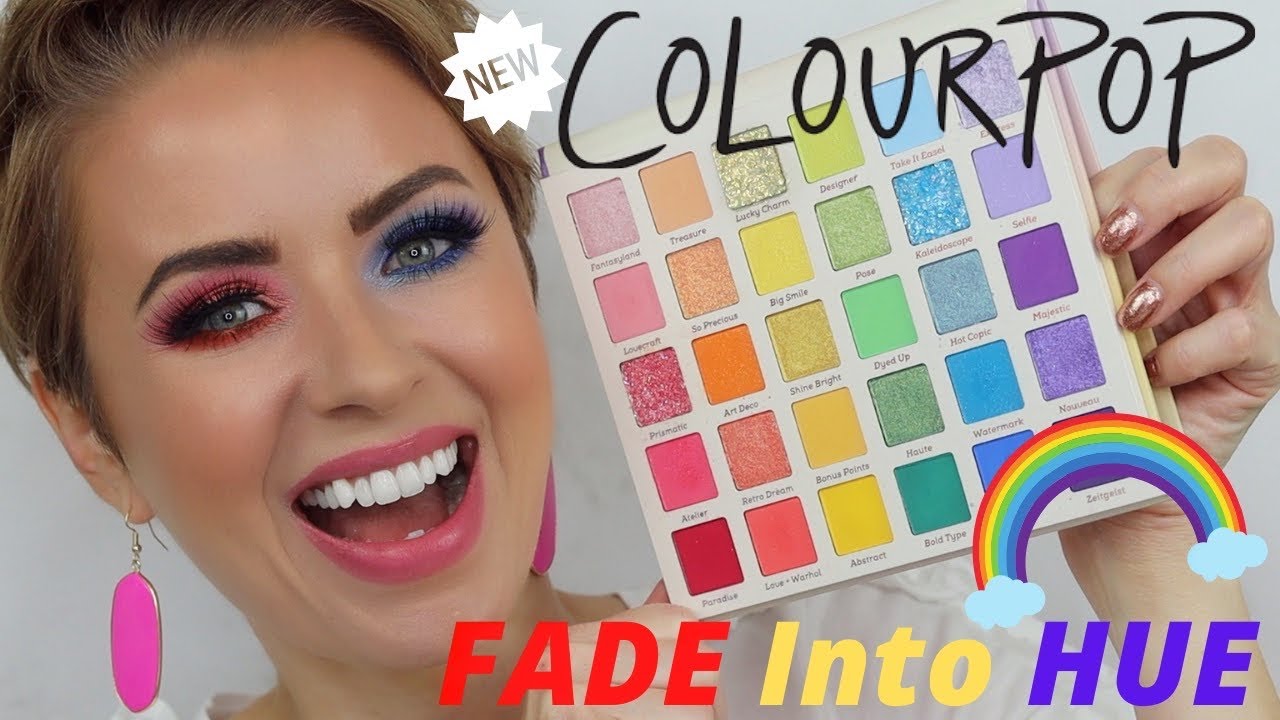 COLOURPOP FADE INTO HUE Palette | Steff's Beauty Stash | 2 Look Tutorial