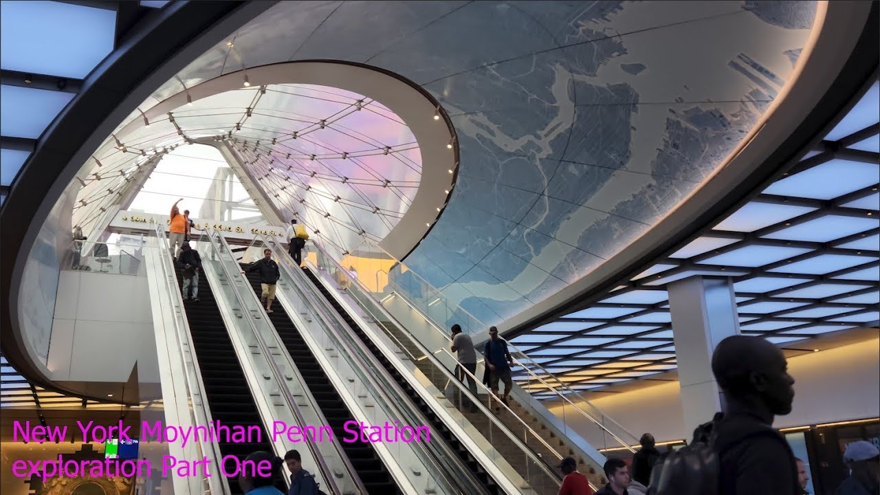 New York Moynihan Penn Station exploration Part One: Amtrak, LIRR, NJ Transit, ACE subway stations