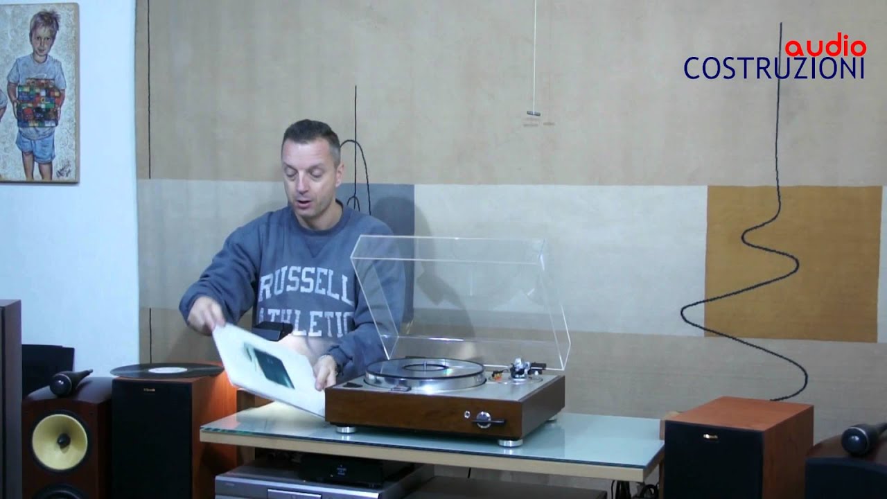 Luxman PD300 + Audiotechnica AT1100 di Sbisà Audiocostruzioni
