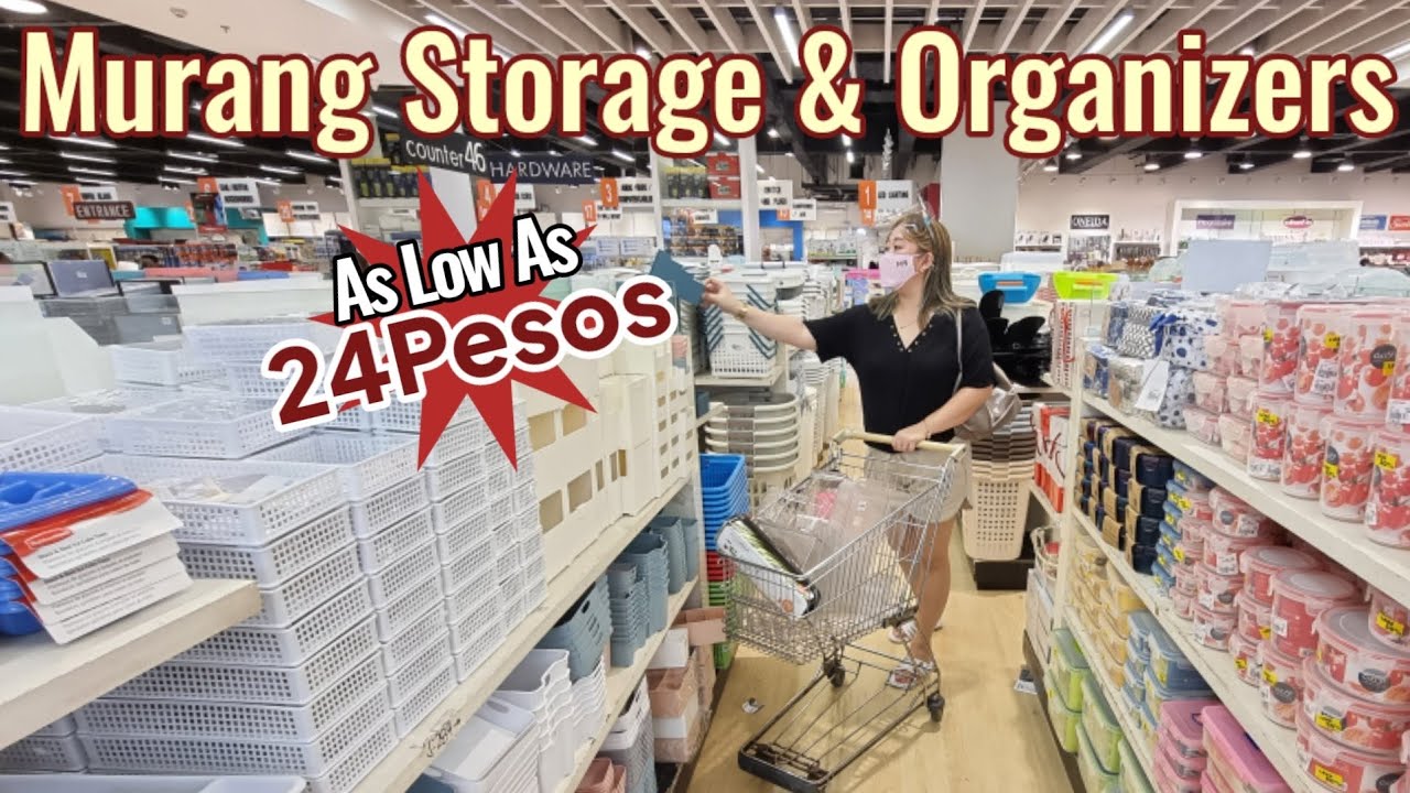 AS LOW AS 24 PESOS! MURANG BILIHAN NG ORGANIZER & STORAGE (Trending Sale!) | Price Update 2021