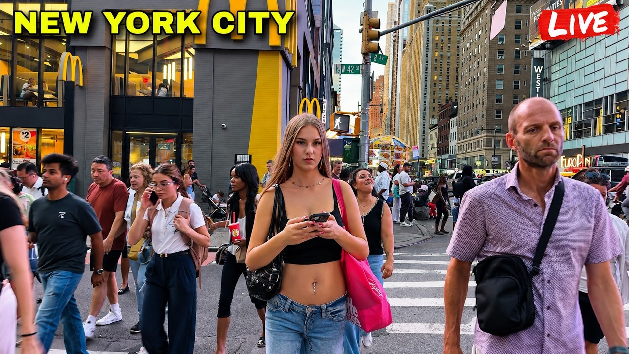 IRL New York City Thursday Evening Walk In Manhattan (03rd September 2026)