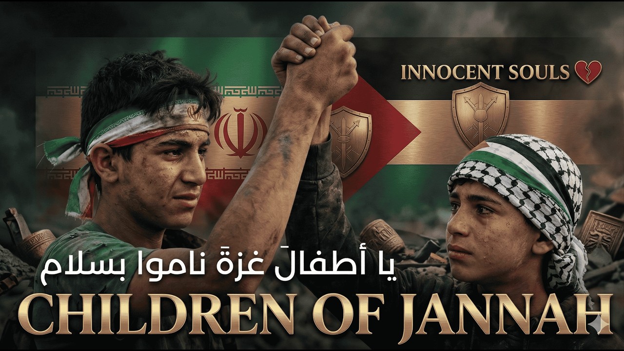 يا أطفالَ غزةَ ناموا بسلام | Heartbreaking Nasheed for Martyred Children 💔 | Let's Play Halal