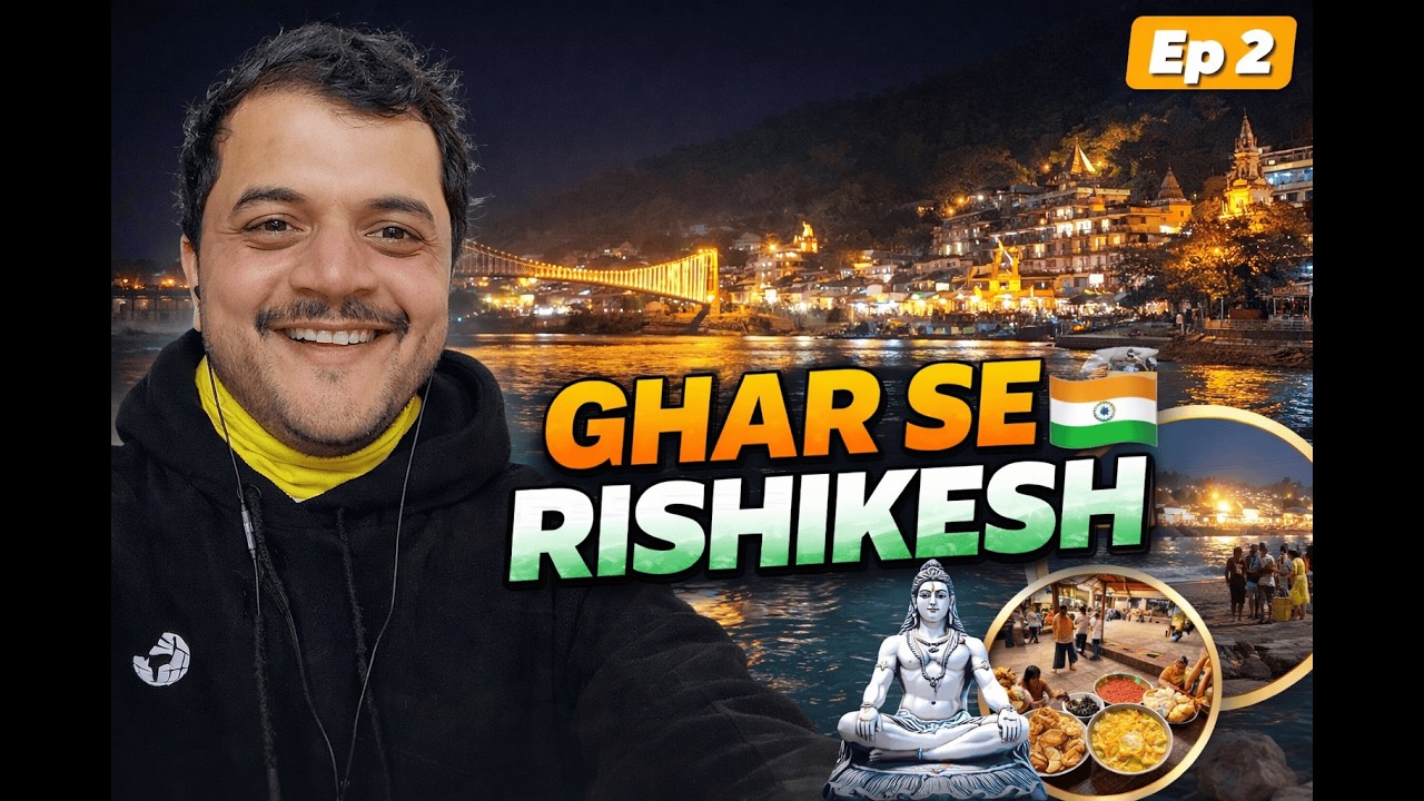 Delhi to Rishikesh Bus Journey | My First Travel Vlog | Solo Trip Ep 2