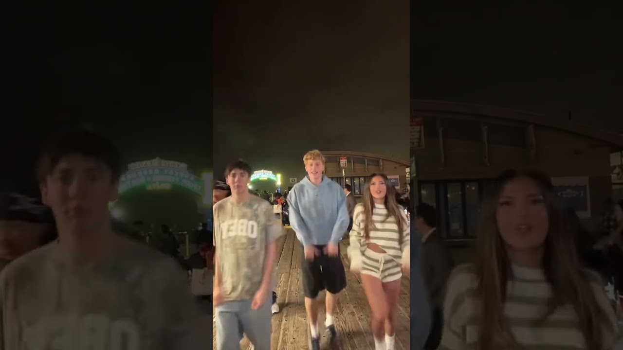 unexpected trip at Santa Monica @Coco Quinn @paultooreall @benny @Yas #fyp  #shorts