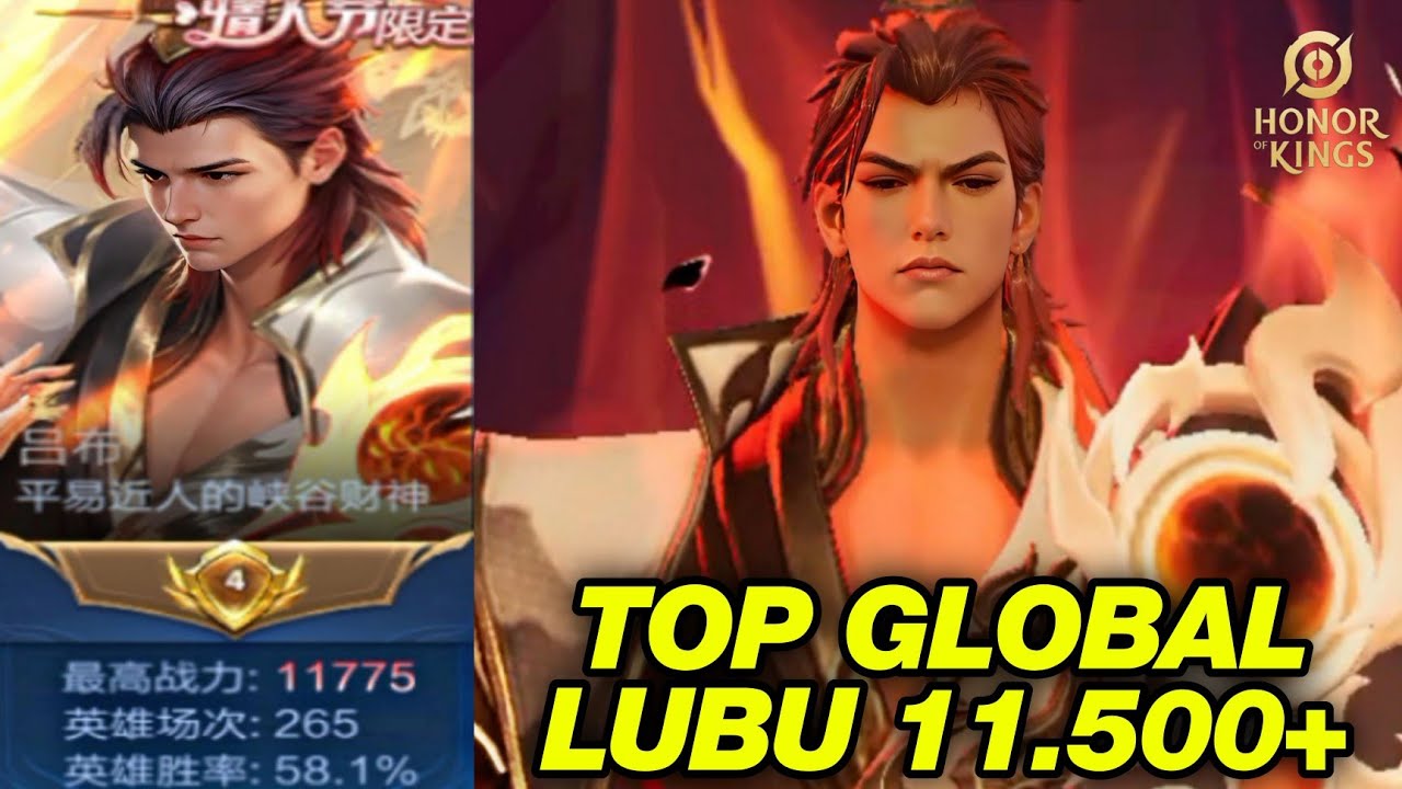 Top Global Lubu King Lubu MMR 11.500+ | Build Top Global Lubu | Honor of Kings