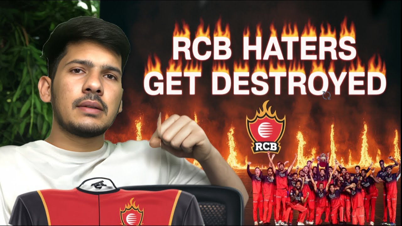Finally rcb win the ipl trophy | my reply to rcb haters