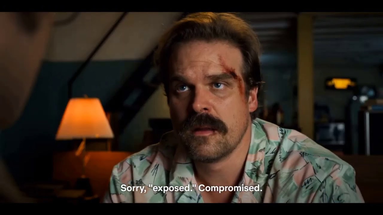 Alexi Calls Hopper Fat Rambo - Stranger Things 3
