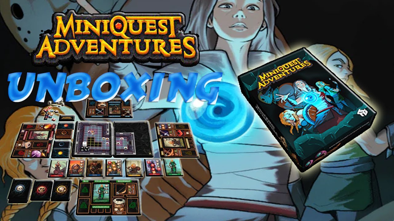 MiniQuest Adventures- Unboxing Español- Tu Turno