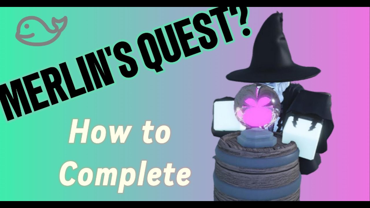 How to Complete MERLIN'S QUEST Roblox Fisch!