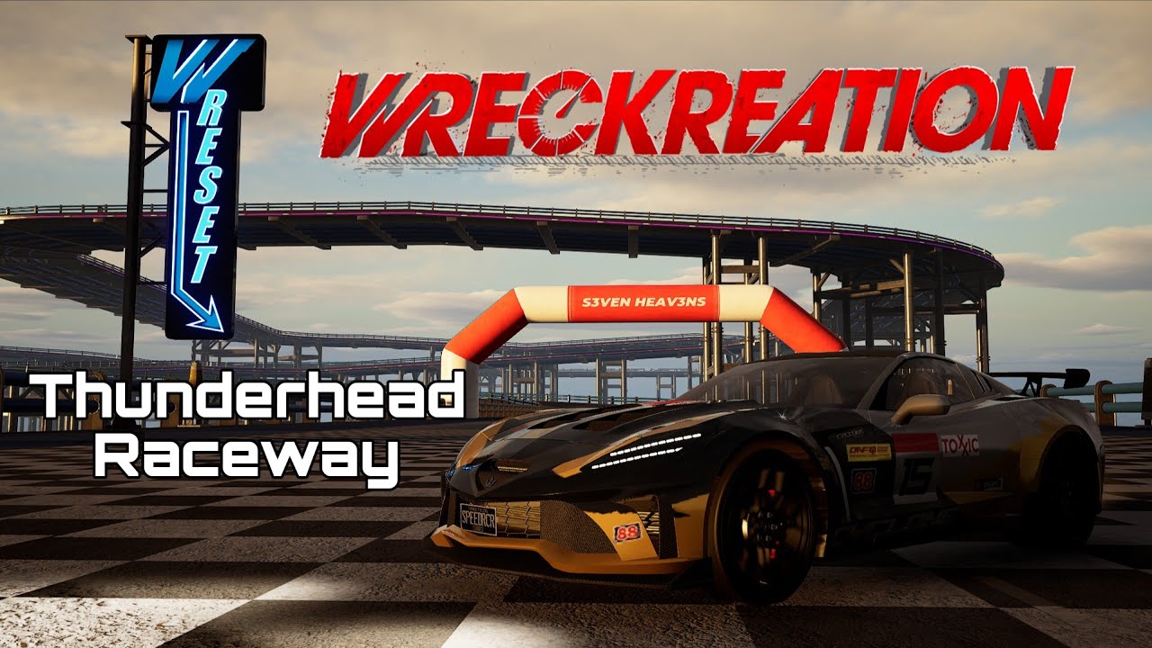 Wreckreation Gameplay: Speed Racer Thunderhead Raceway V2 (shortened)