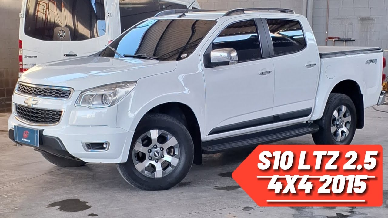 Chevrolet S10 LTZ 2.5 Flex 4x4 2015:(Vendida) Versátil, Imponente e Mais Barata que a Diesel!