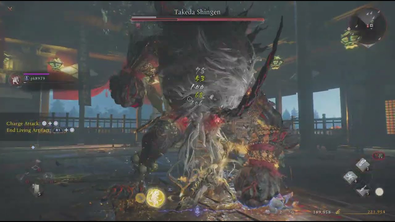 Takeda Shingen Boss Fight - Nioh 3