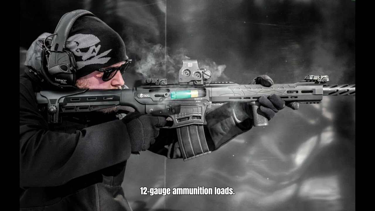 Citadel Boss 25: Тактическое ружье в стиле AR для самообороны и спортивной стрельбы.