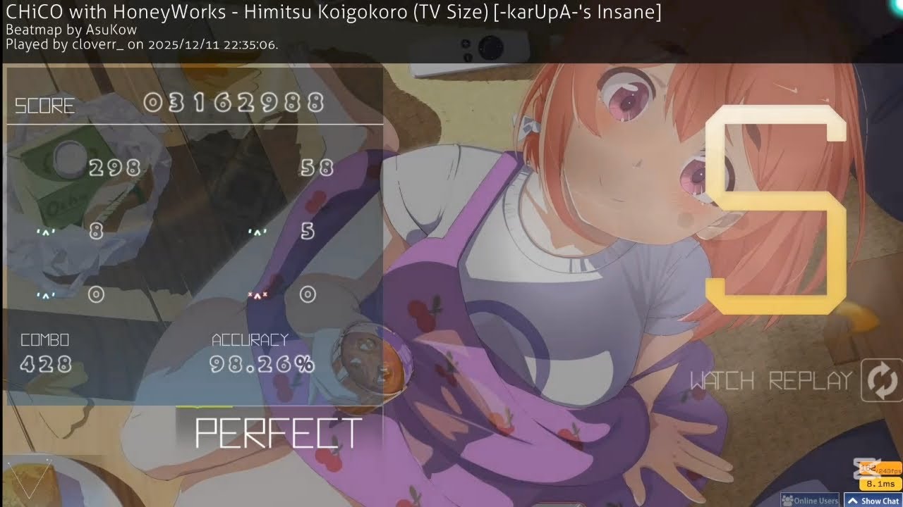 ［osu!］Himitsu Koigokoro(TV Size)FC 4.62⭐