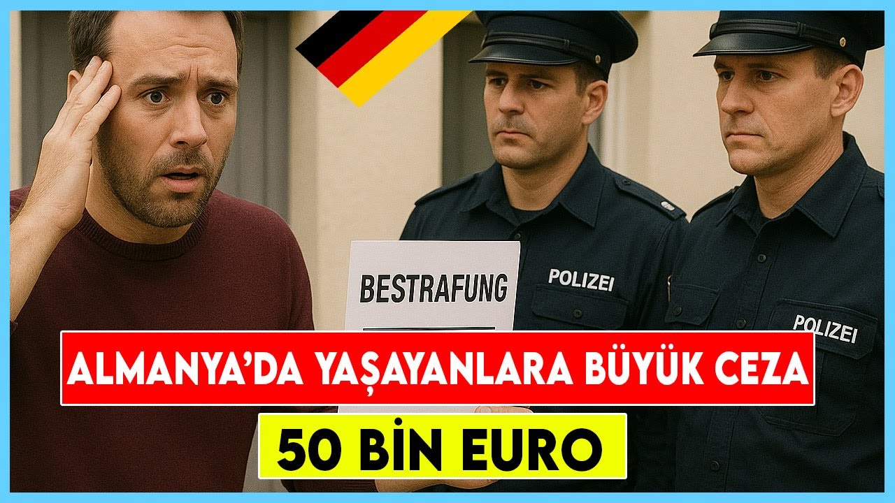 🇩🇪 Almanya'da neler oluyor? Kimlere Ceza var? Son Dakika Avrupa G&uuml;ndemi 2025