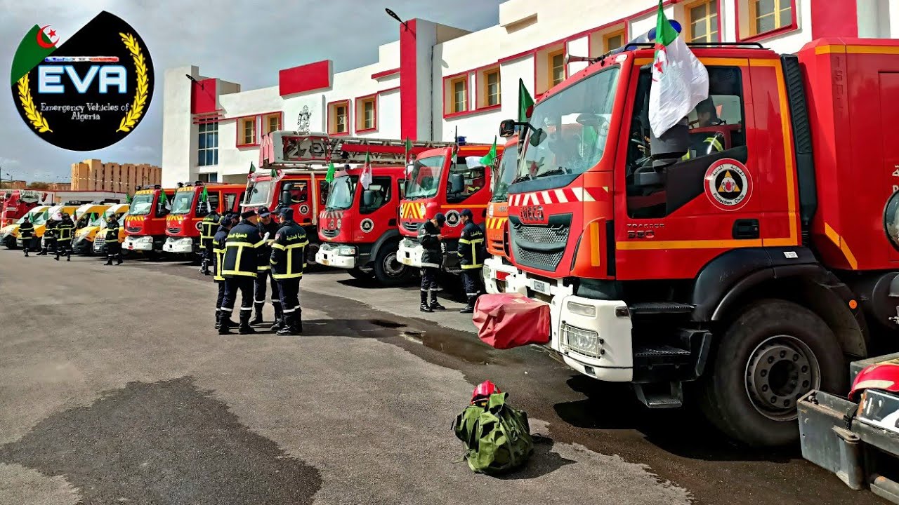 المركبات الحماية المدنية مع شرح في الوصف 🇩🇿🎥🚒