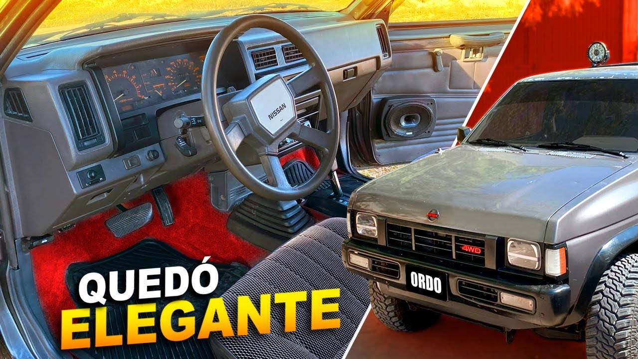 ALFOMBRA y MEJORAS al INTERIOR de PICKUP D21 4x4 | OrdoTunes