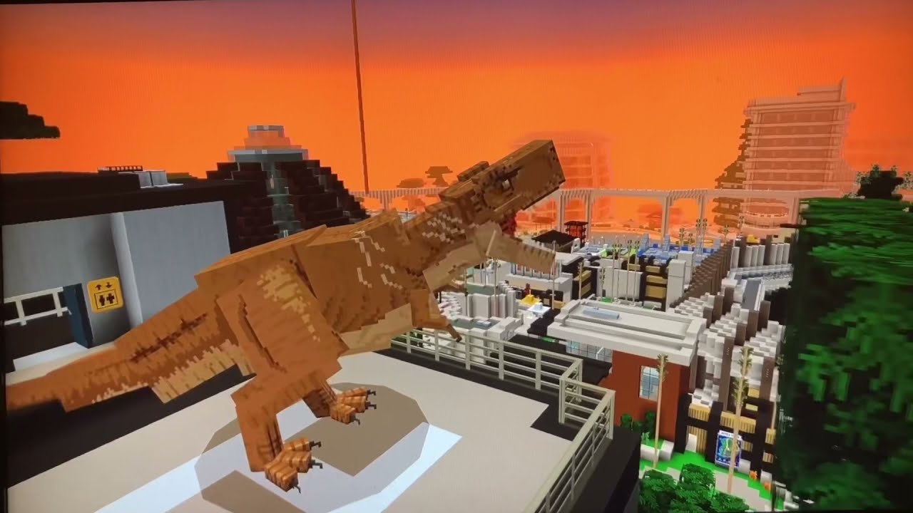 Minecraft Jurassic World DLC Mash Up Pack