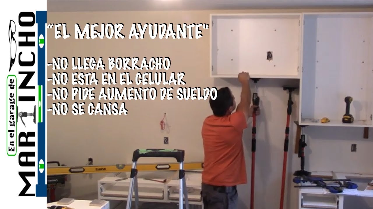Tercera Mano el mejor ayudante para INSTALAR MUEBLES AEREOS