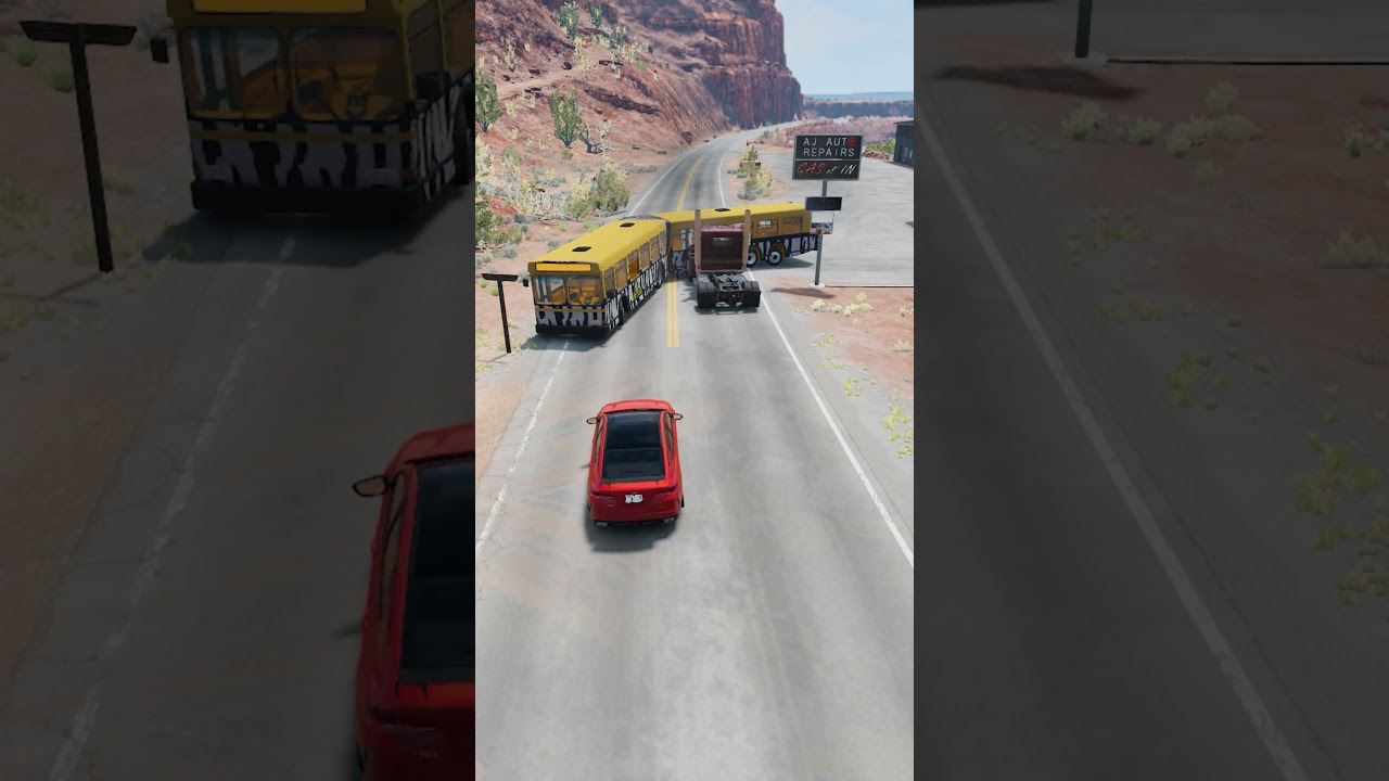 Dangerous Maneuver Ep.418 | Car Crash - BeamNG Drive