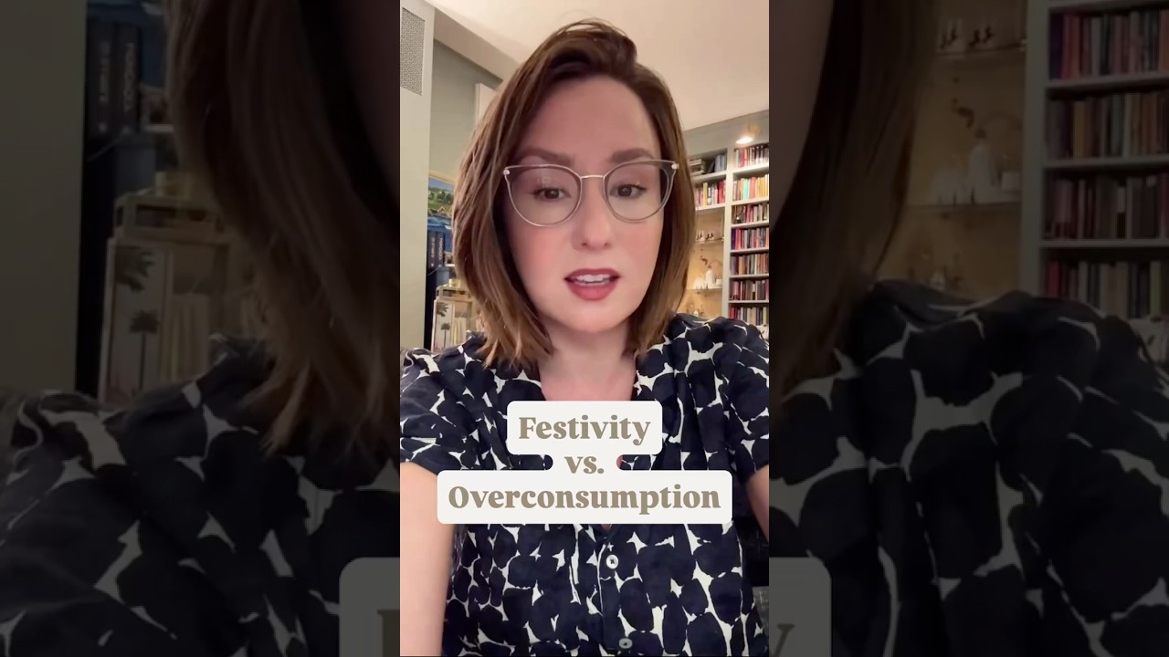 Festivity vs. Overconsumption