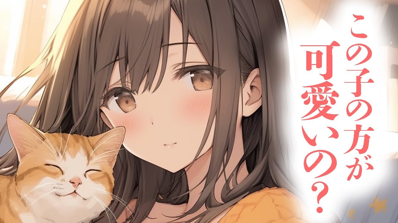 【ふわふわ系/いちゃいちゃ】飼い猫ばかり可愛いという貴方にもっとかまってほしい甘々彼女が可愛すぎる【男性向けシチュボ/ASMR/ロールプレイ】