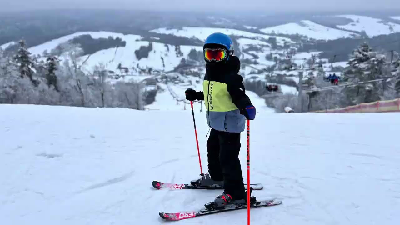 Stacja Narciarska Bieszczad.ski Wańkowa - Henio (6) - cała trasa 4K