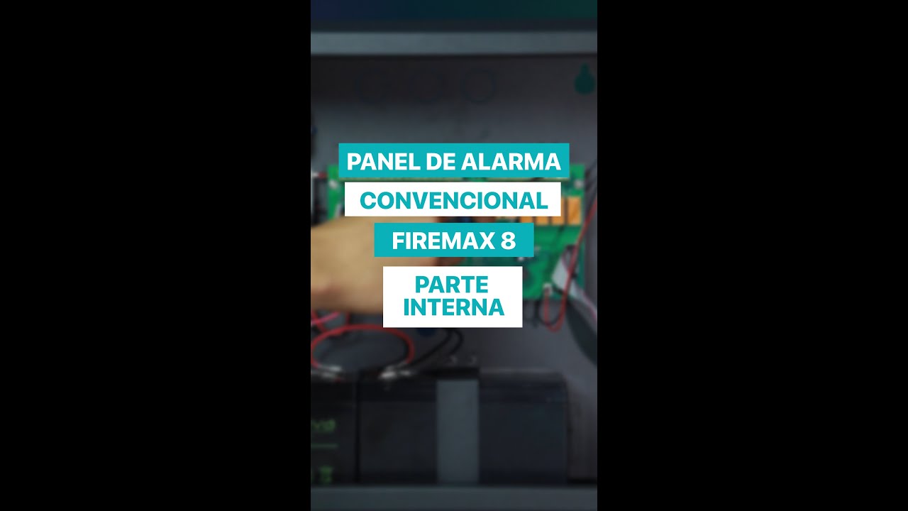 🔥PANEL CONVENCIONAL FIREMAX 8 DE HAGROY - PARTE INTERNA🔥.