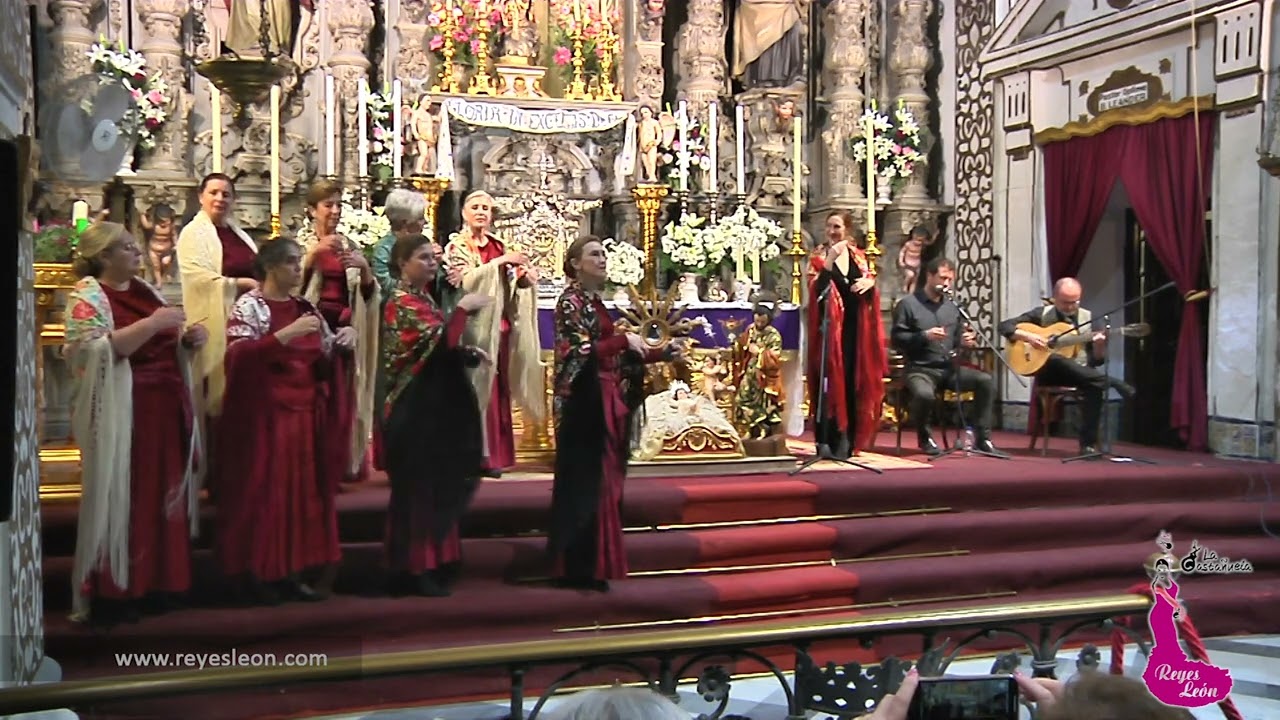 Villancico Niño Gloria con castañuelas.  Reyes León, Vicente Gelo, José Manuel Tudela