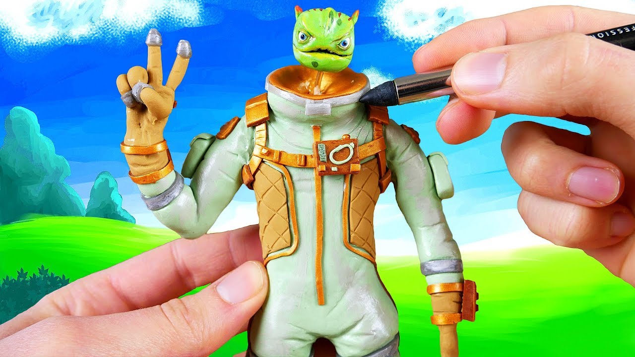 Making Leviathan from Fortnite: Battle Royale in POLYMER CLAY!