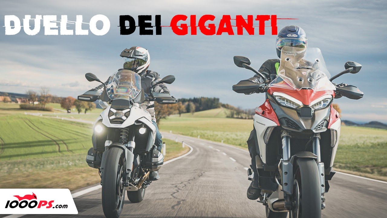 Il GS conquisterà nuovamente il trono? Confronto BMW R 1300 GS con Ducati Multistrada V4 S