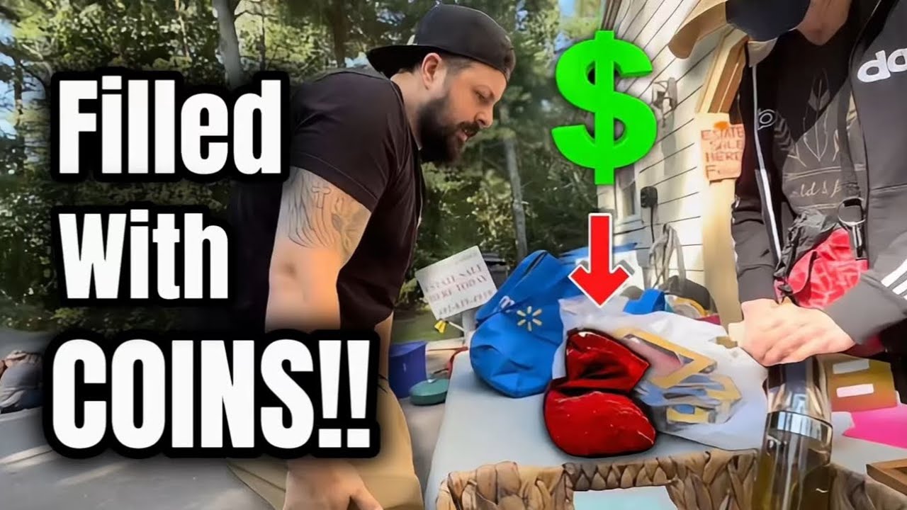 They Didn’t Know These Coins Were in the House… Estate Sale Jackpot!