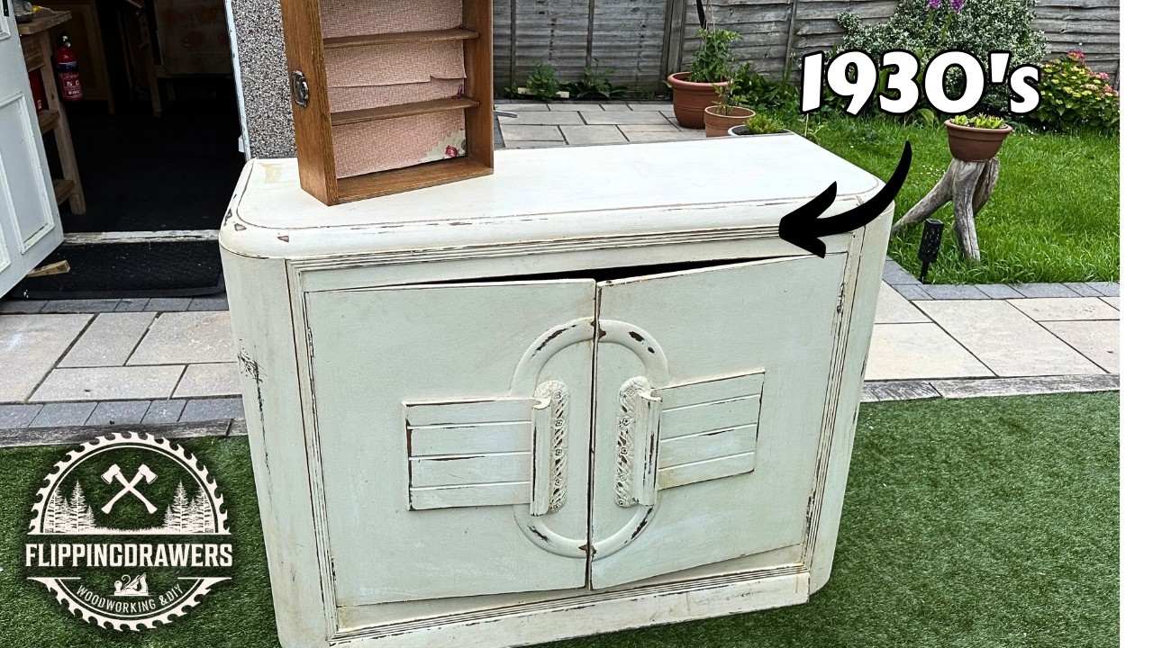 This 1930's Sideboard restoration took forever 😅