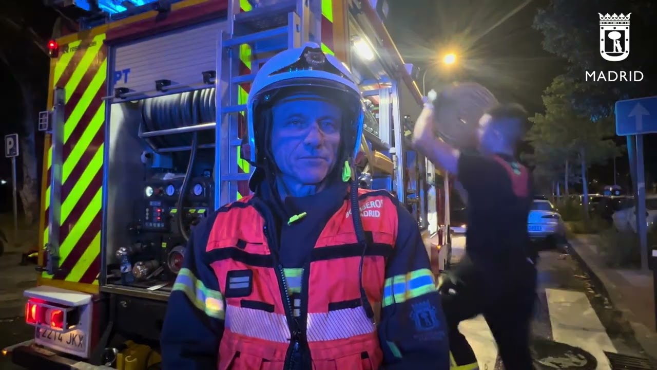 Declaraciones Bomberos y SAMUR incendio calle Cullera, 8julio24