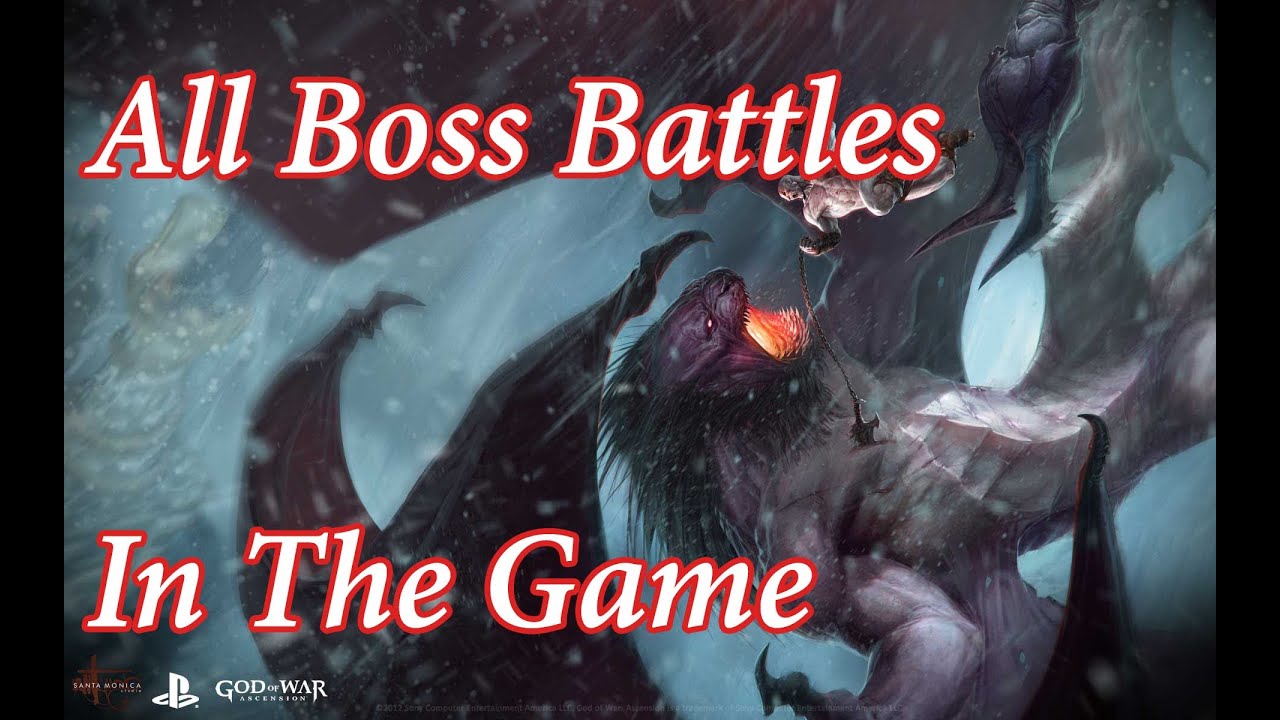 God Of War: Ascension - All Boss Battles (HD)