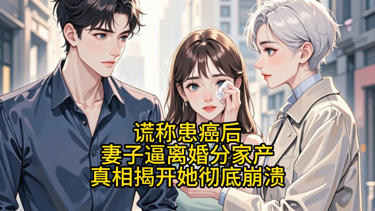 谎称患癌后，妻子逼离婚分家产，真相揭开她彻底崩溃