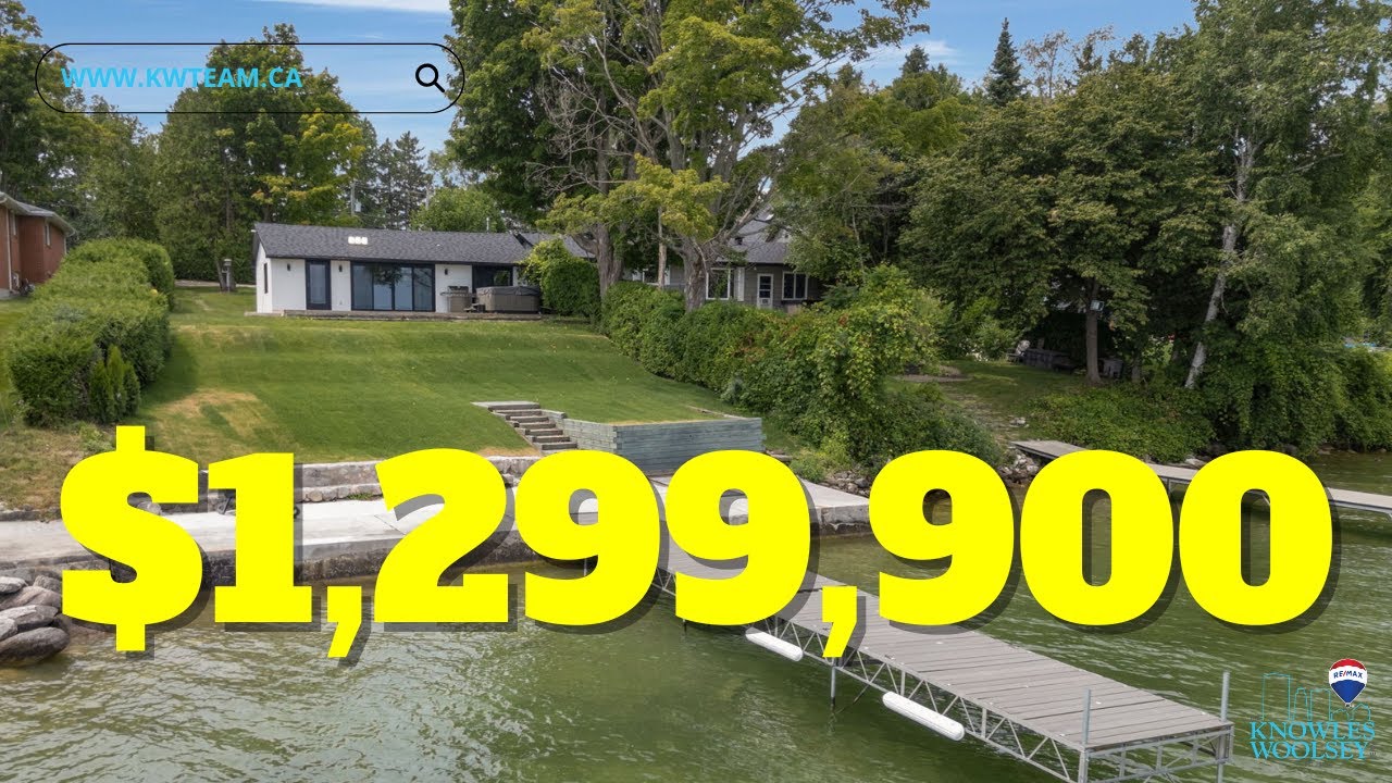 901 Woodland Dr, Oro-Medonte | WATERFRONT on Lake Simcoe