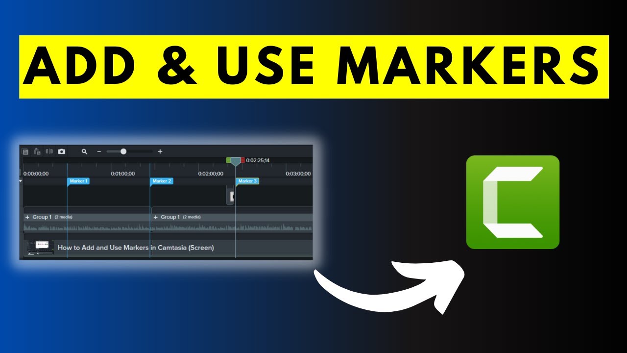 How to Add and Use Markers in Camtasia