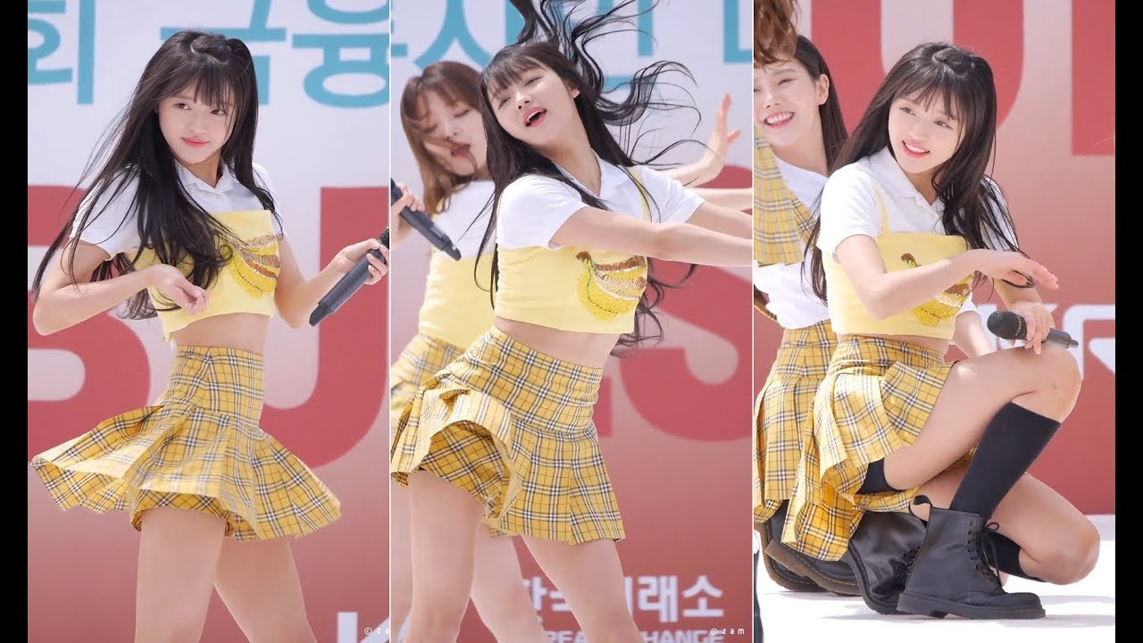 180407 오마이걸 유아 - 내 얘길 들어봐 (불스레이스 여의도공원) 직캠 fancam by zam