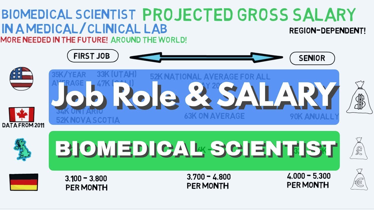 Job Role & SALARY of a Biomedical Scientist in a MEDICAL LAB | Biomeducated