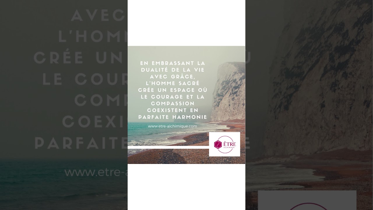 Message du jour -  #masculinsacre #consciencesuperieure #spiritualit&eacute; #masculinsacr&eacute; #yingyang