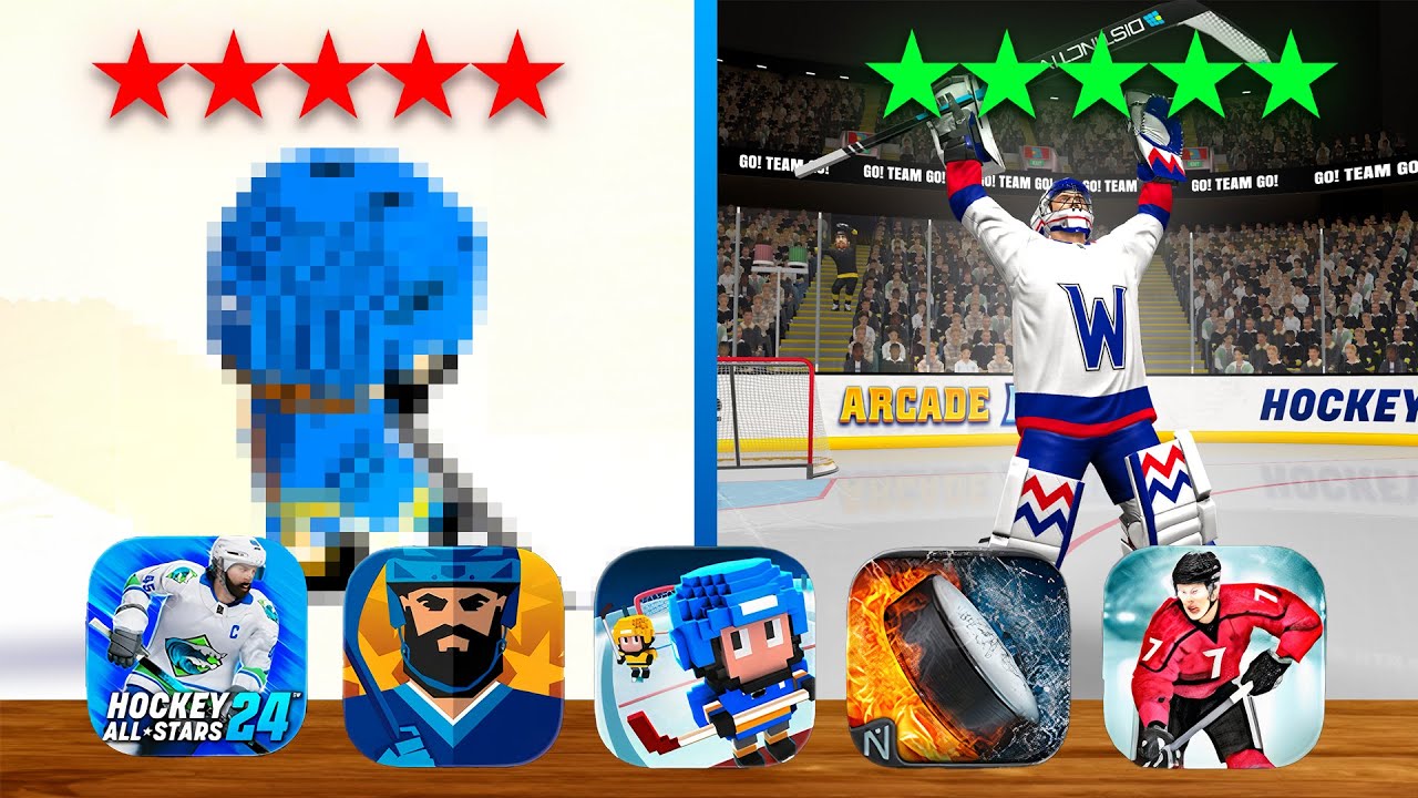 I Tried The Top Mobile Hockey Games