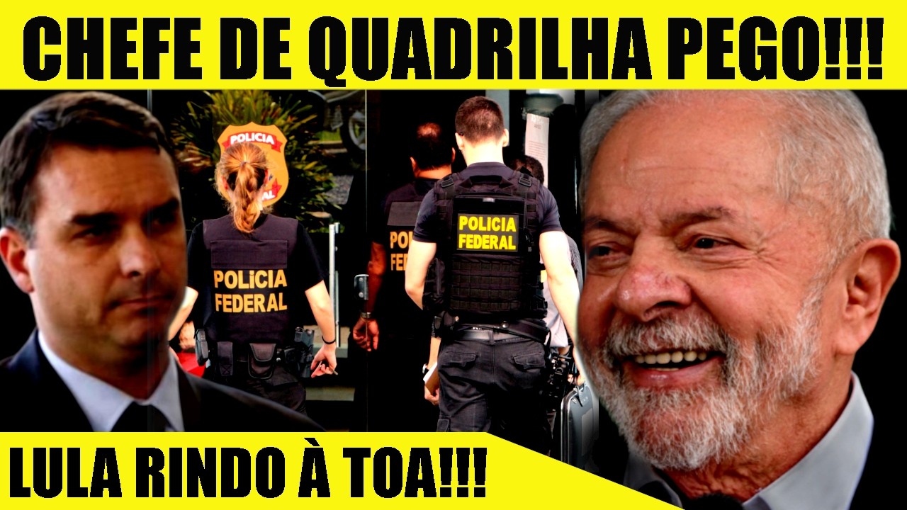 CANDIDATURA DE FLÁVIO BOLSONARO ACABOU! ENVOLVIMENTO COM O CRIME É LEVANTADO PELA POLÍCIA FEDERAL!