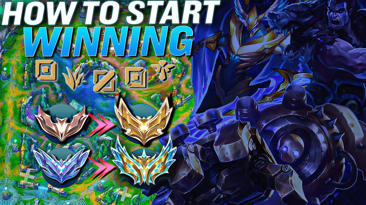How to ACTUALLY win in League of Legends - Guide by a 75% winrate Challenger player