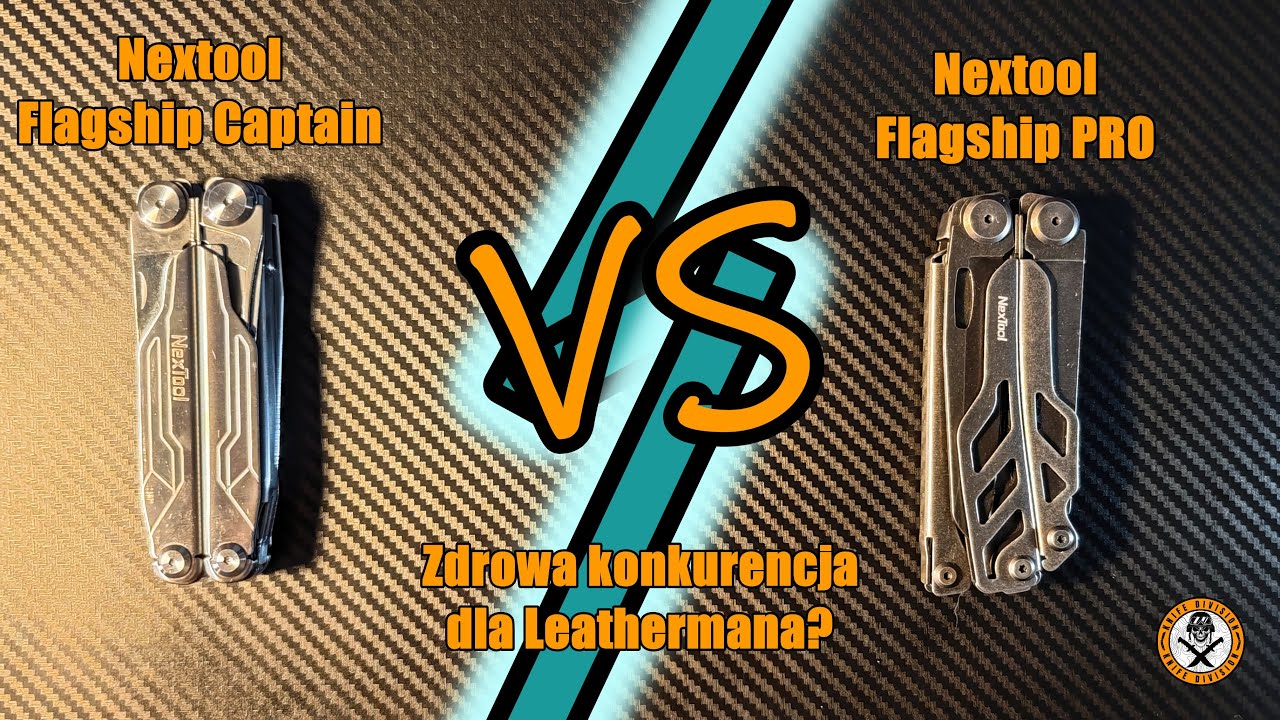 Zdrowa konkurencja dla Leatherman? Pojedynek! Nextool Flagship PRO vs Captain