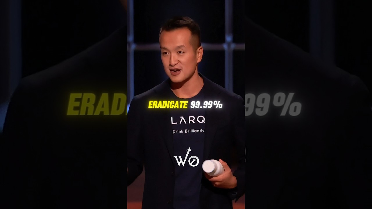 This LARQ Bottle Destroys 99.99% of Germs &mdash; Automatically 🦠🔥 | Shark Tank US