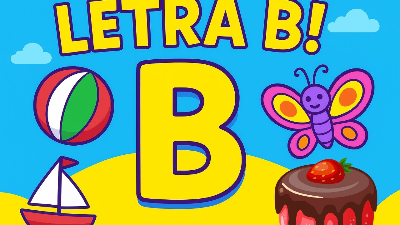 Música Infantil da Letra B 🅱️  Bola, Balão, Bolo e Muito Mais! / Helôkids