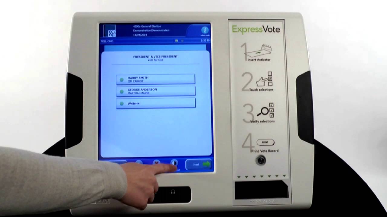 ExpressVote Voting System
